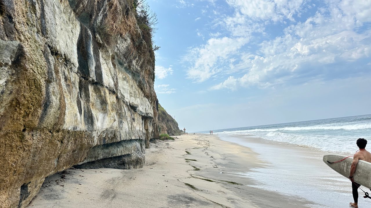 Moonlight State Beach Morning Run - Encinitas #sandiegohikes #beachhiking #coastaltrail 