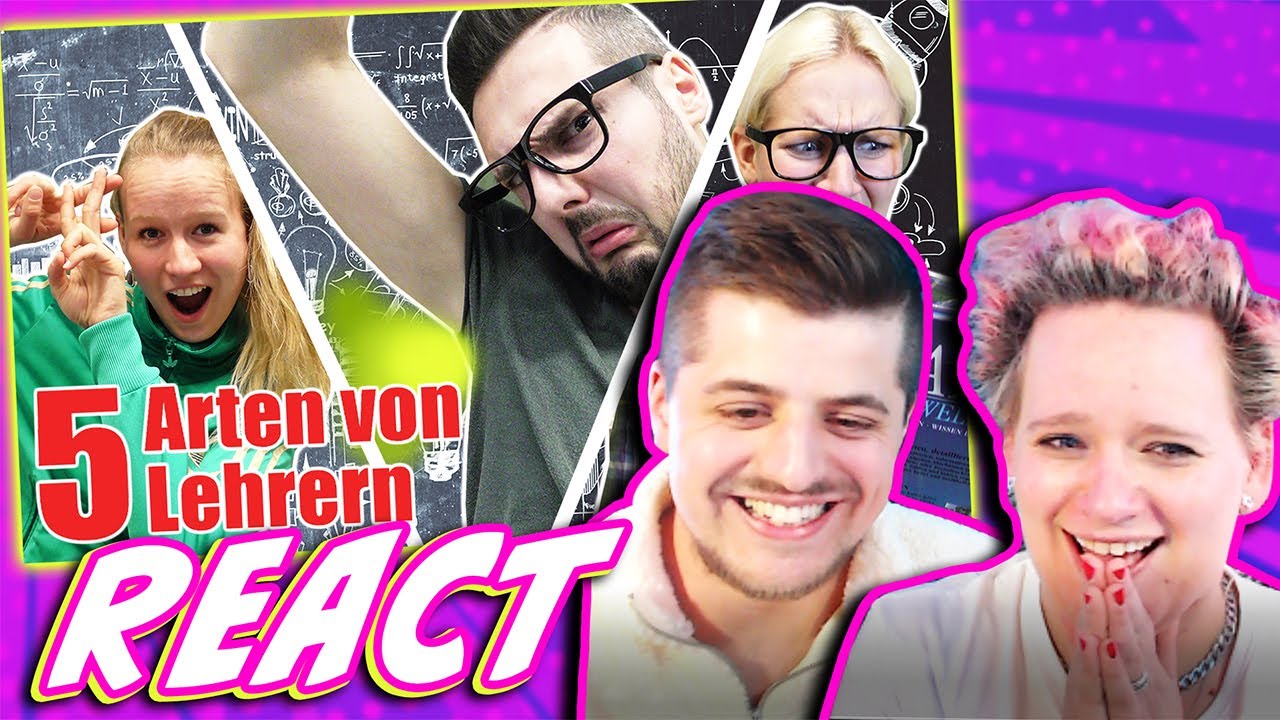 LACHFLASH-GARANTIE! 5 ARTEN VON LEHRERN! | Wir reagieren auf Spiel mit mir