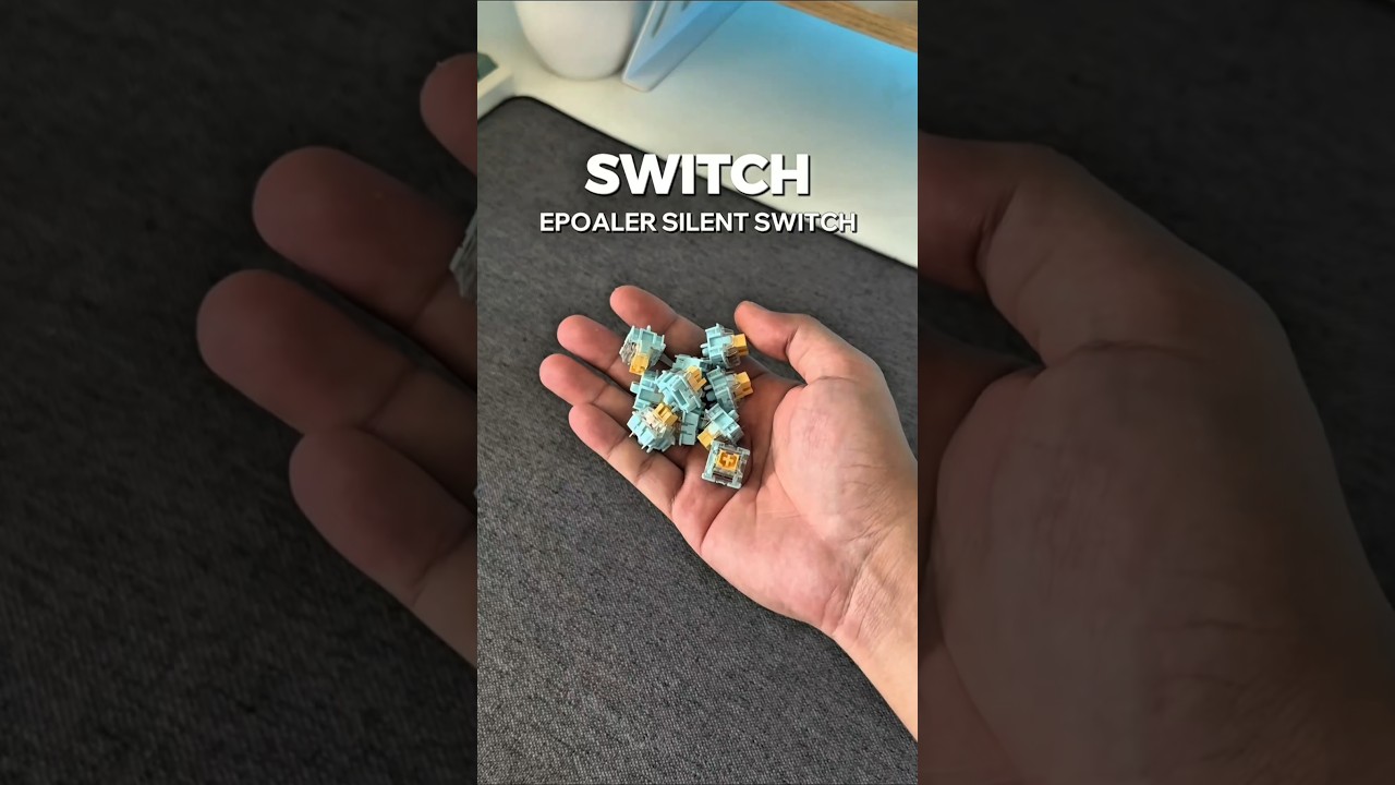 Một em switch silent giá rẻ dành cho anh em thích sự yên tĩnh 