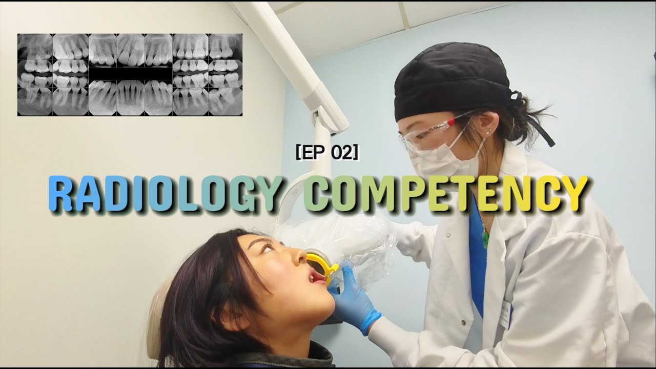 DAY IN THE LIFE of a Dental Hygiene Student School Vlog 🤓🦷 First Radiology Comp!