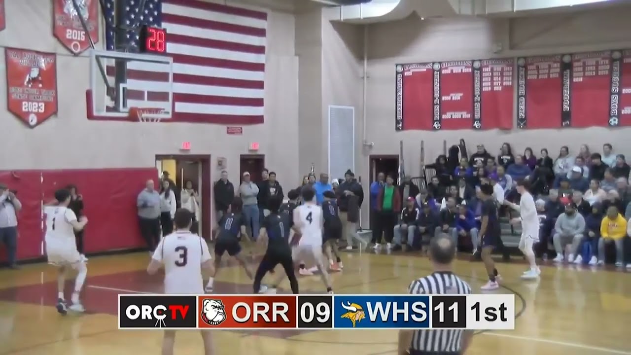 WHS Boys Varsity Basketball away vs ORR 1-18-24  by ORCTV