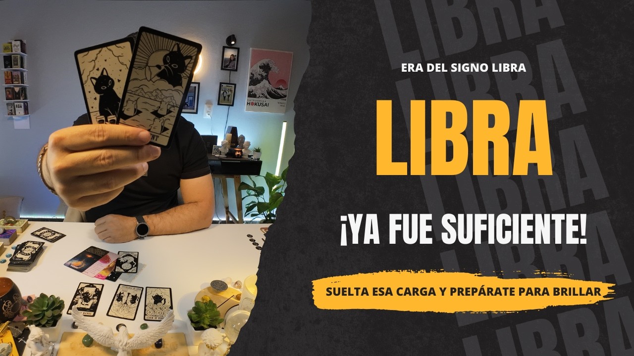 LIBRA ♎️ ¡Ya fue suficiente! Suelta esa carga y prepárate para brillar ✨