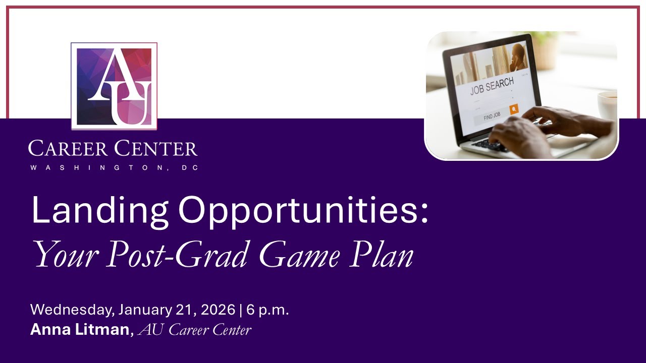 Spring 2026 - Landing Opportunities: Your Post-Grad Game Plan