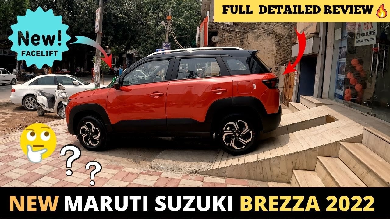 New Maruti Suzuki Brezza 2022- Interiors Detailed Video|| New Smart Hybrid Technology #shorts