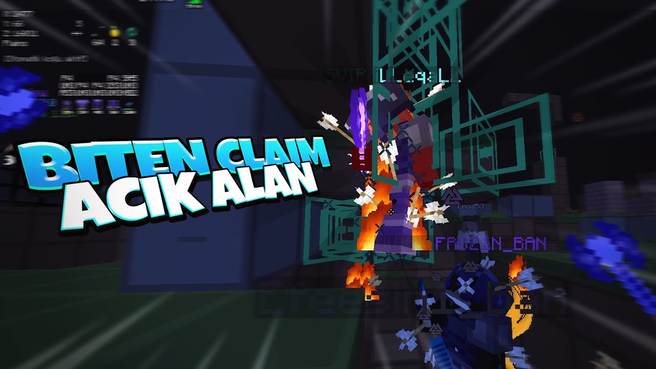 ACIK ALAN + BİTEN CLAİM PVP (BOL TAG VS Sİ İCERİR) #sonoyuncu #titanyum