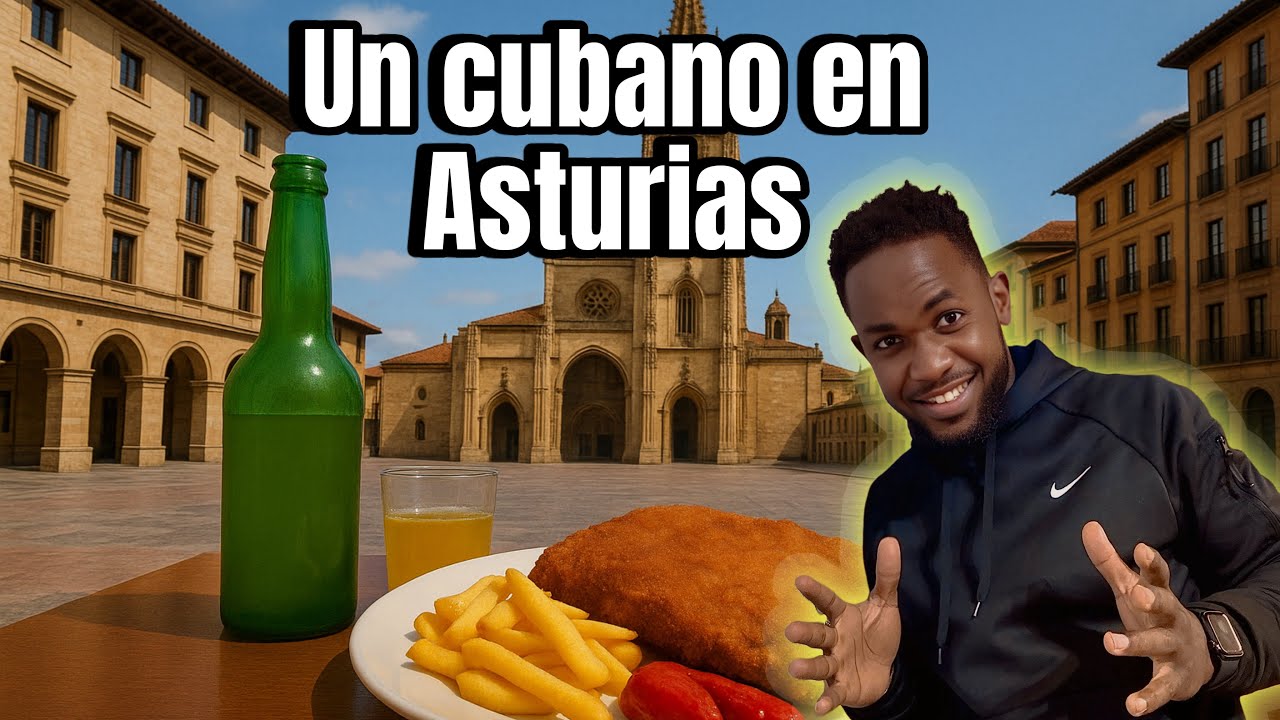 Cubano muestra la bebida mágica de Asturias… 