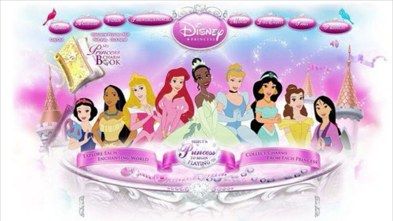 Old Disney Princess Website Music (EXTENDED)