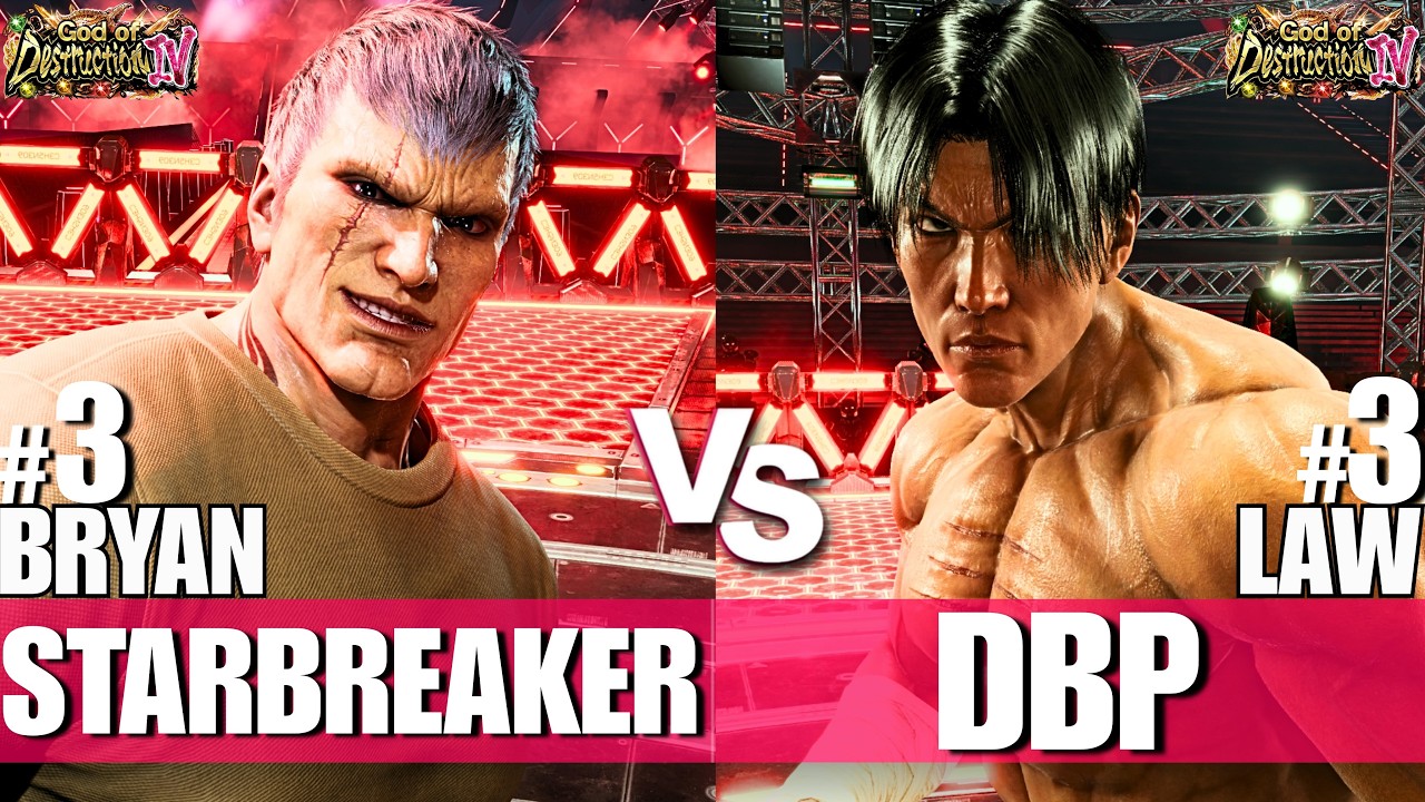 Tekken 8 - Starbreaker (Bryan) vs DBP (Law) | High Level Ranked Matches