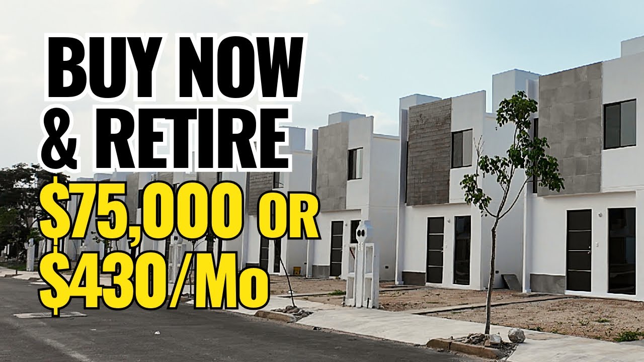 $75k Cash and It's Your Brand New House:  Retire & Thrive in Mexico