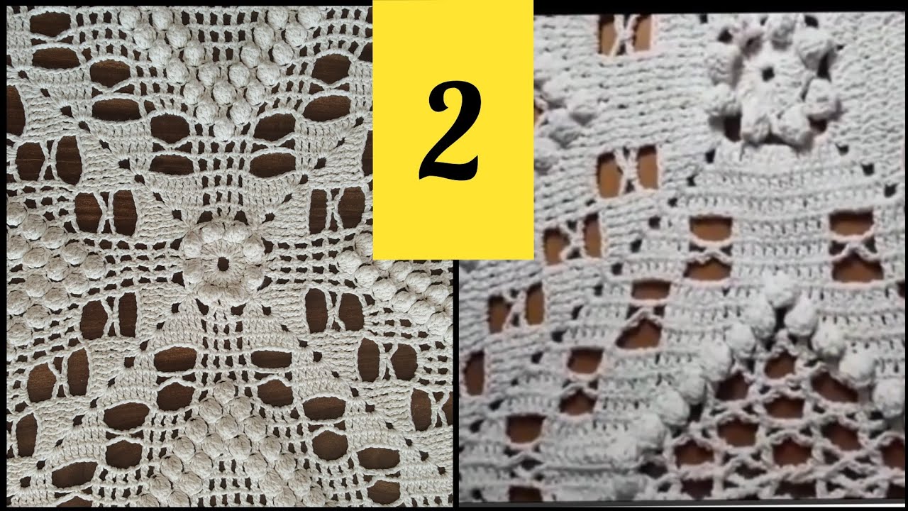 Parte 2 - Passo a passo Colcha de Crochê (com modificações no modelo original)
