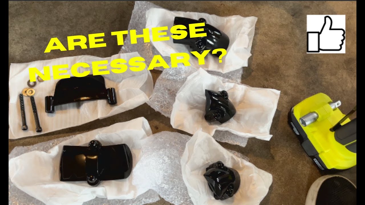 Installing Motorcycle Drop Guards On My Street Glide Special