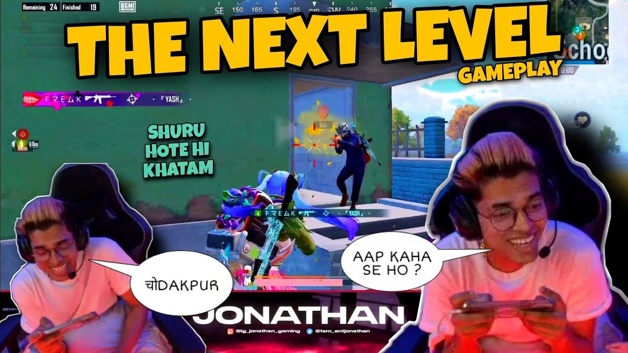 JONATHAN'S NEXT LEVEL GAMEPLAY | SHURU HOTE HI KHATAM | LOL | NOTY TALKS 😂😂 | MNS