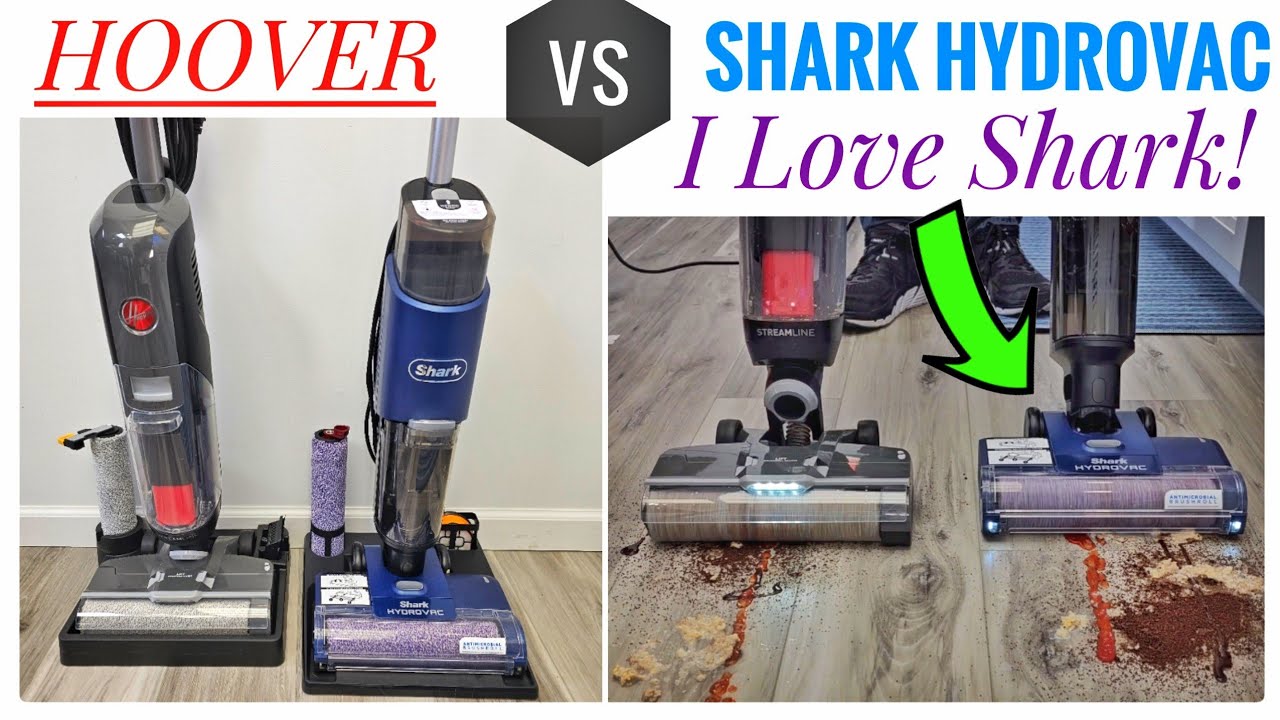 Сравнение пылесосов Shark Hydrovac и Hoover Streamline для влажной и сухой уборки деревянных полов