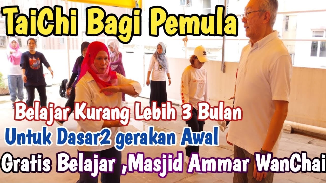 Latihan Dasar Gerakan Taichi Untuk Pemula
