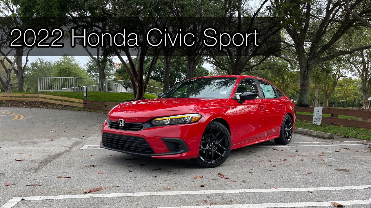 2022 Honda Civic Sport - A Grown-Up Compact Sedan