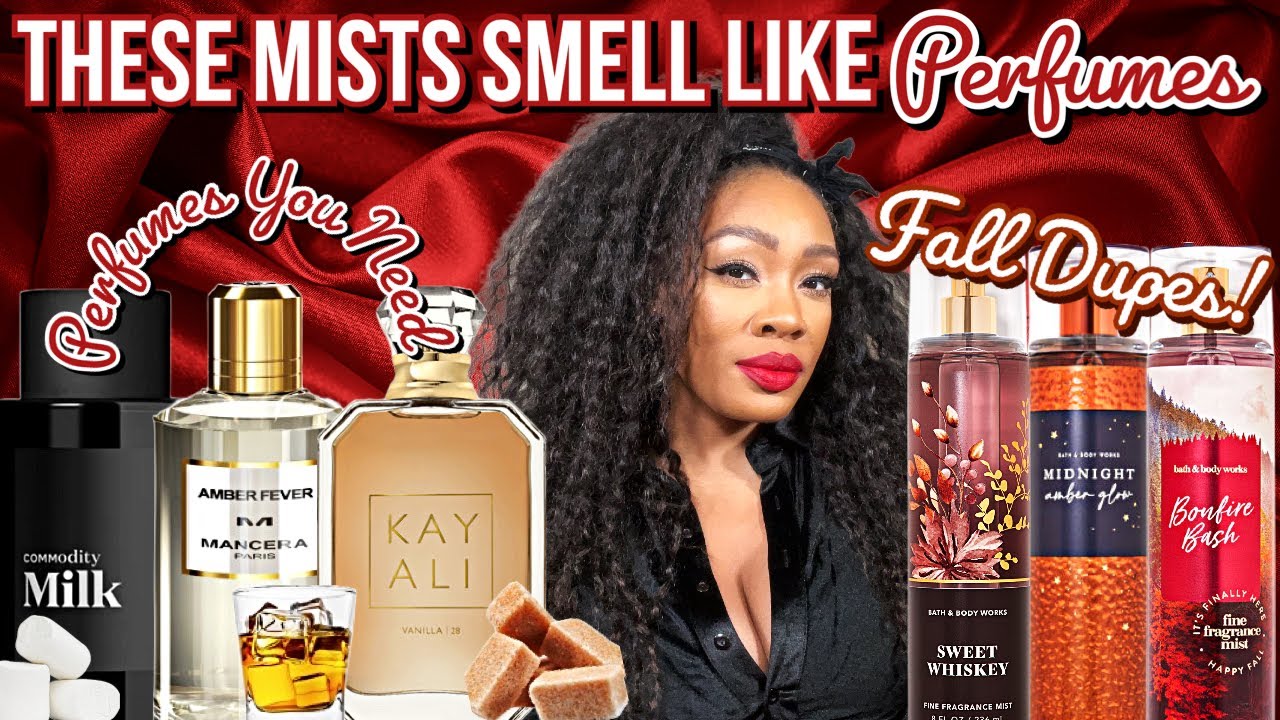 Body Mists That Smell Like Expensive Perfumes ! Bath & Body Works Dupes ! Start Your Collection