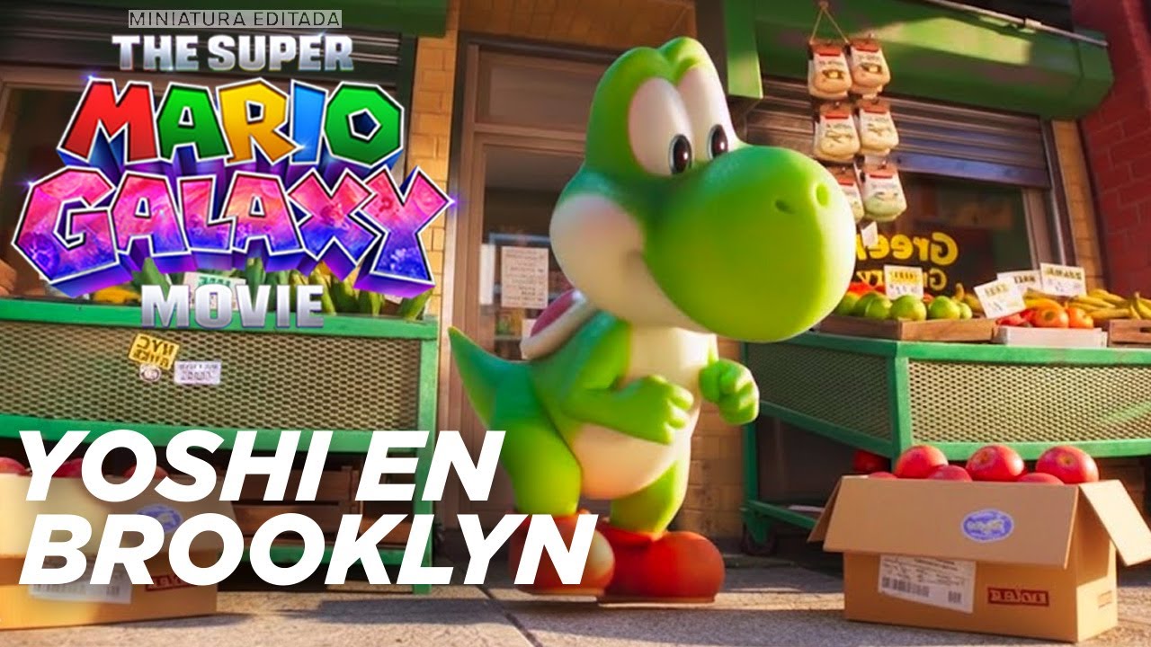MARIO GALAXY MOVIE | YOSHI EN BROOKLYN [IMAGEN FILTRADA]