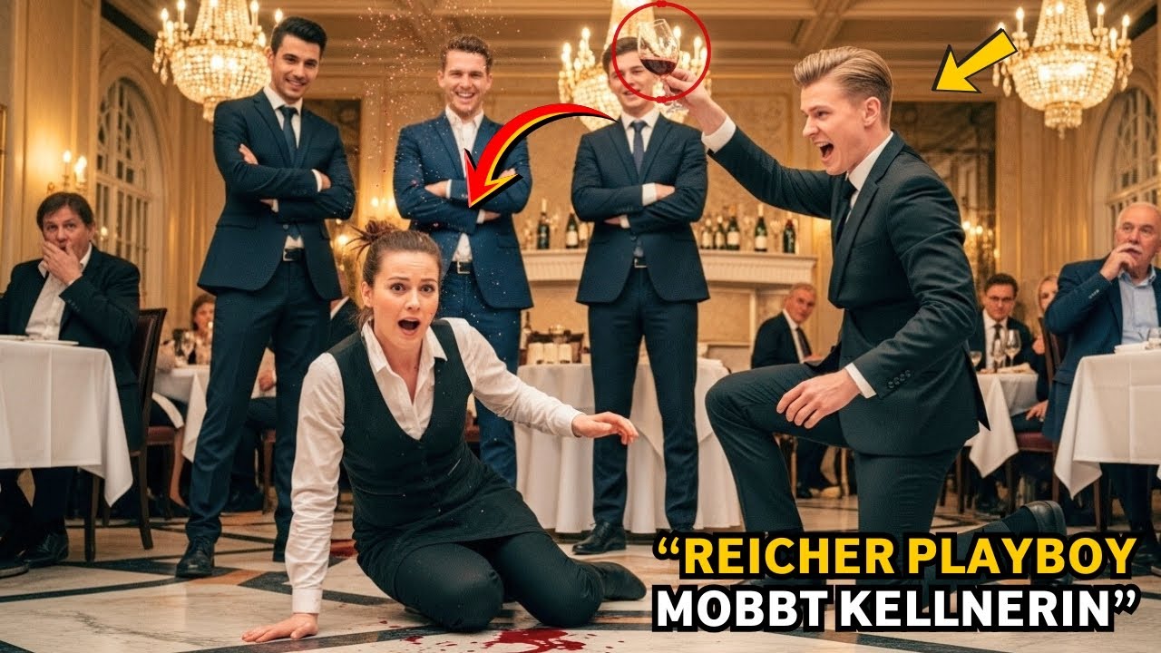 Sie dachten, sie wäre nur eine Kellnerin... GROSSER FEHLER!