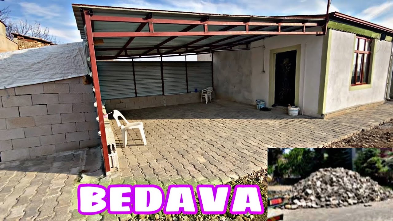 BEDAVA Parke Taşı Ve Bahçe İçin Fidan Temin Etme Yöntemleri / Bahçenin Son Hali