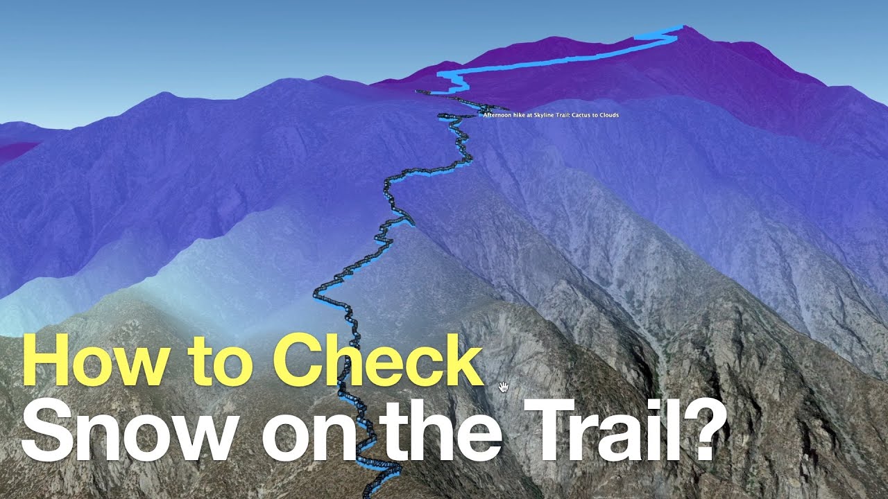 How to Check If There Is Snow On the Trail - HikingGuy.com