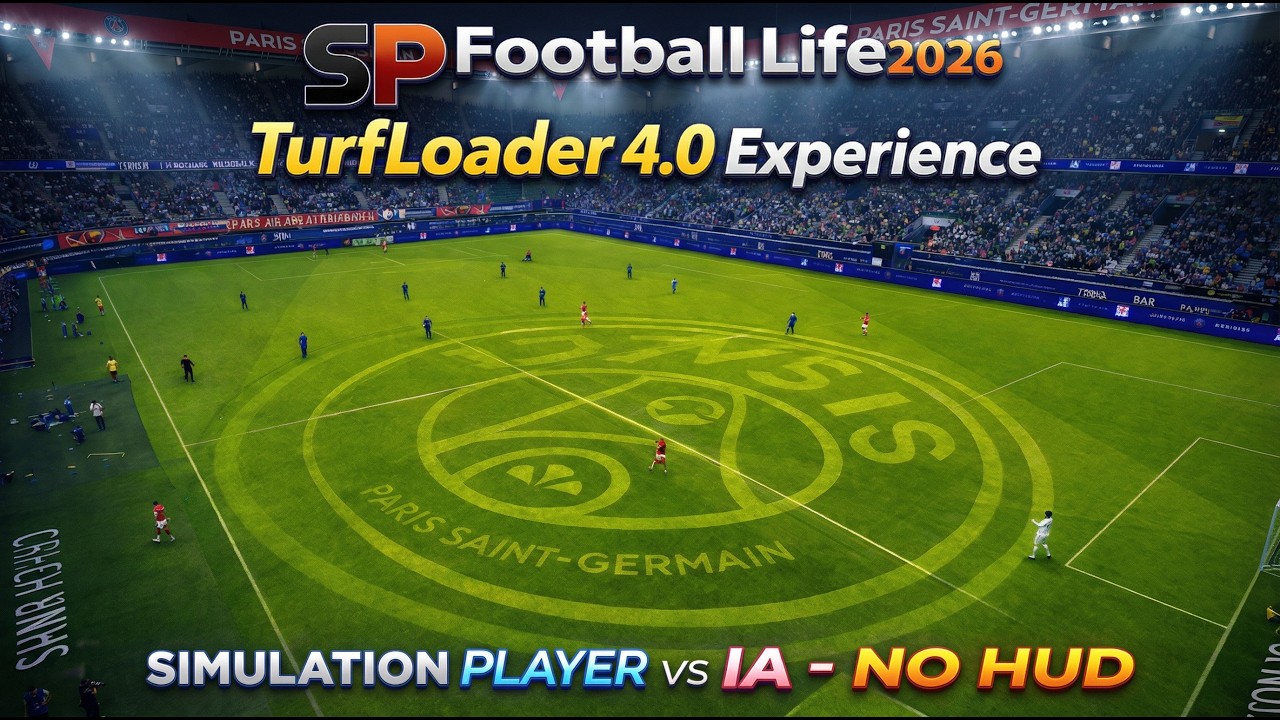 🎬Football Life 26 – New Experience TurfLoader 4.0 - Gameplay NO HUD [Player vs IA]