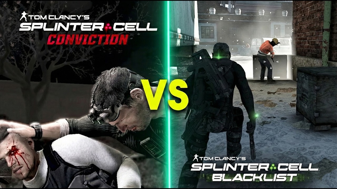Splinter Cell Conviction vs Splinter Cell Blacklist: Stealth Evolution or Downgrade?