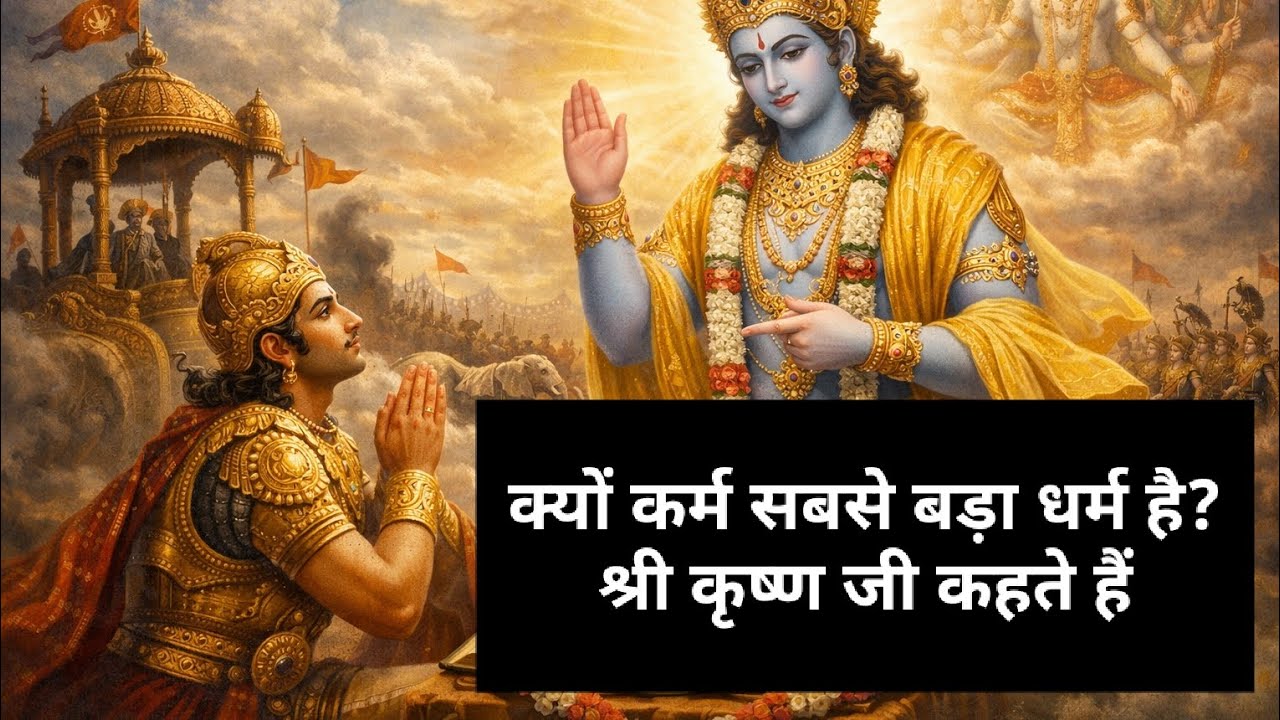 कर्म का असली रहस्य | श्री कृष्ण जी की अनमोल बातें | भगवद गीता |