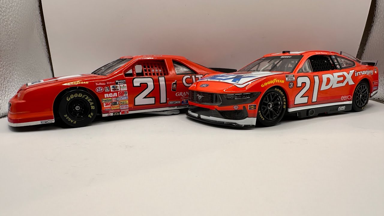 Review: 2025 Josh Berry #21 Dex Imaging Michael Waltrip Throwback 1/24 NASCAR Diecast Wood Brothers