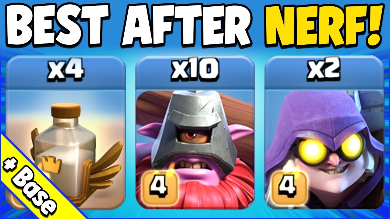 This Thrower Army is still Super Strong AFTER NERF! Must Learn TH18 Attack Strategy!