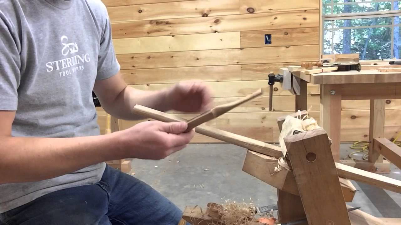 Traditional Wooden Spokeshave made by Caleb James
