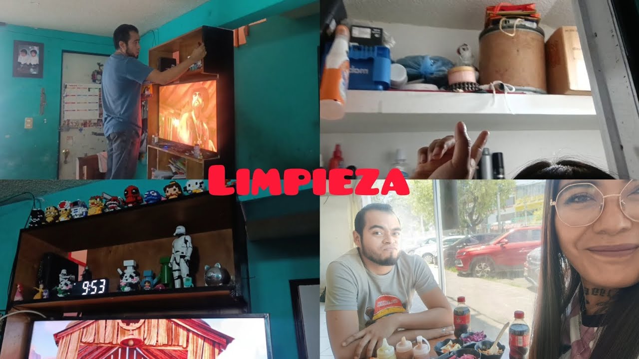 Fin de semana sin mis hijos/ limpieza 