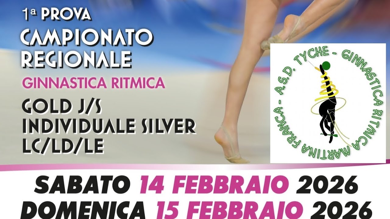 Maria Tagliente corpo libero 5^Fascia Campionato Regionale Individuale Campi Salentina 15_02_2026 