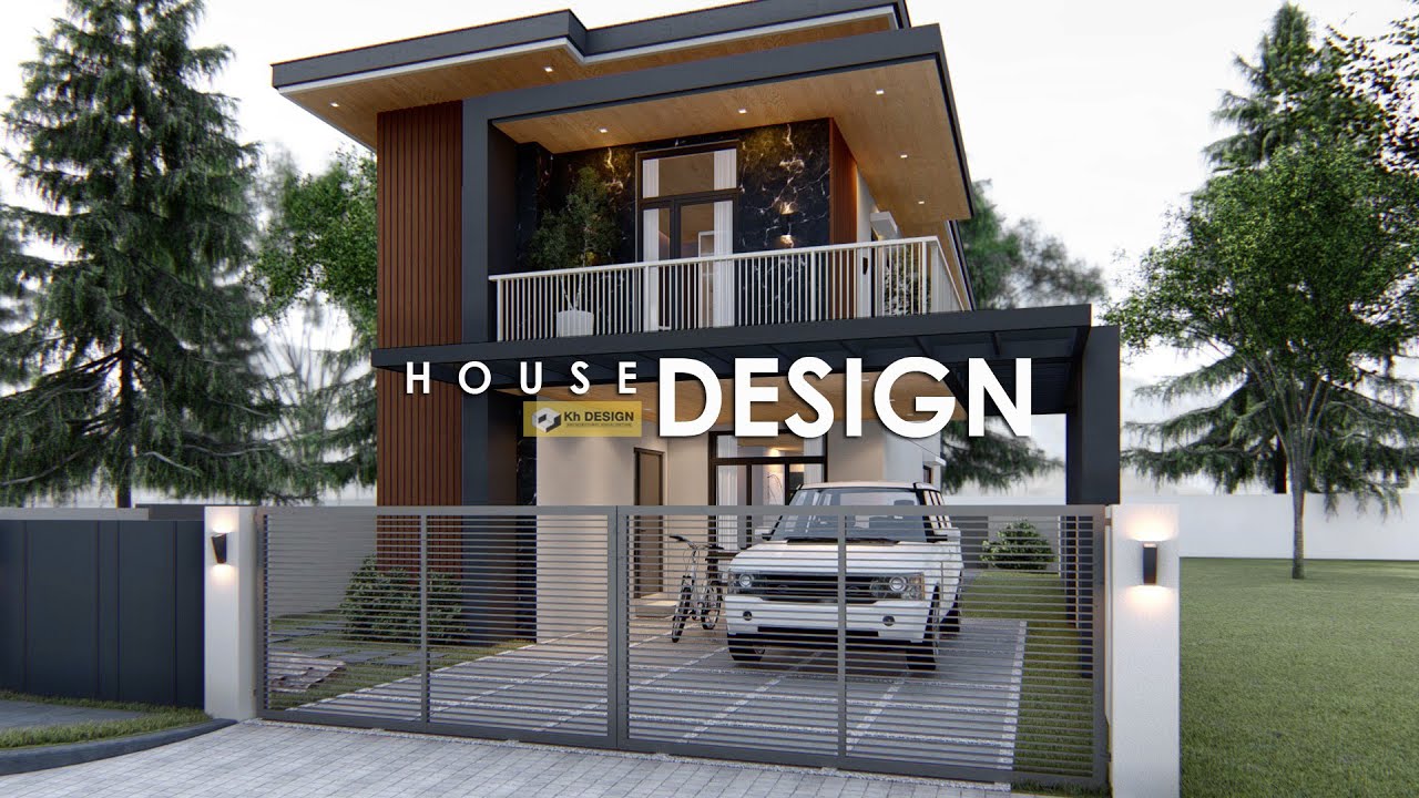 MODERN HOUSE DESIGN | 2 STOREY HOUSE | 5.00m x 12.00m (120 sqm Total Floor Area) | 3 BEDROOM