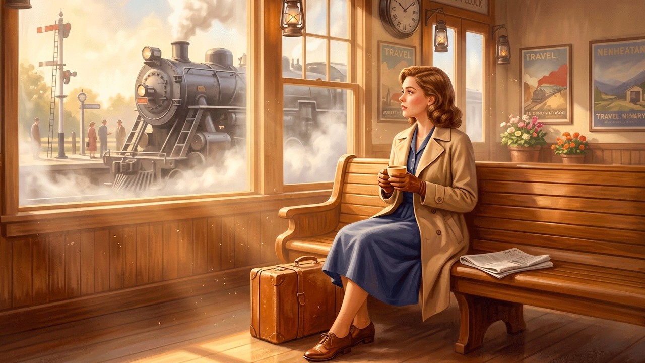 Afternoon Memories at the Train Station | Nostalgic Americana