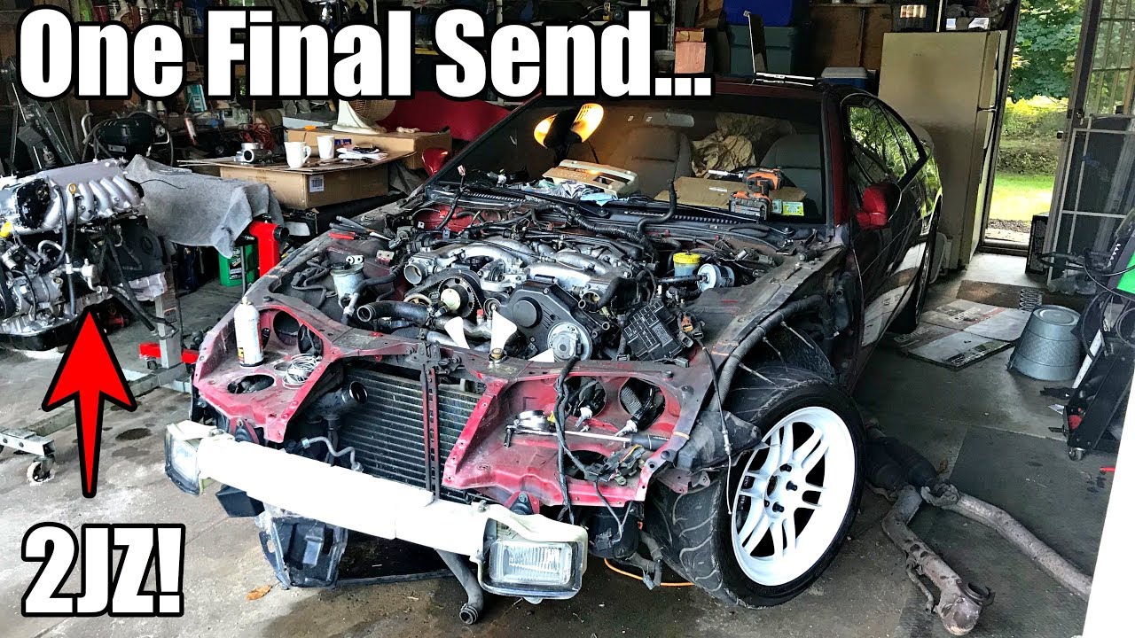 2JZ Z32 Build Part 8 | 300ZX Disassembly with Crew!