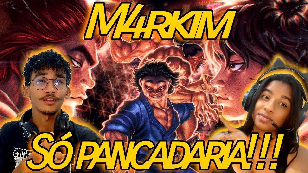 React M4rkim - Os Cinco Mais Fortes (Baki the Grappler)