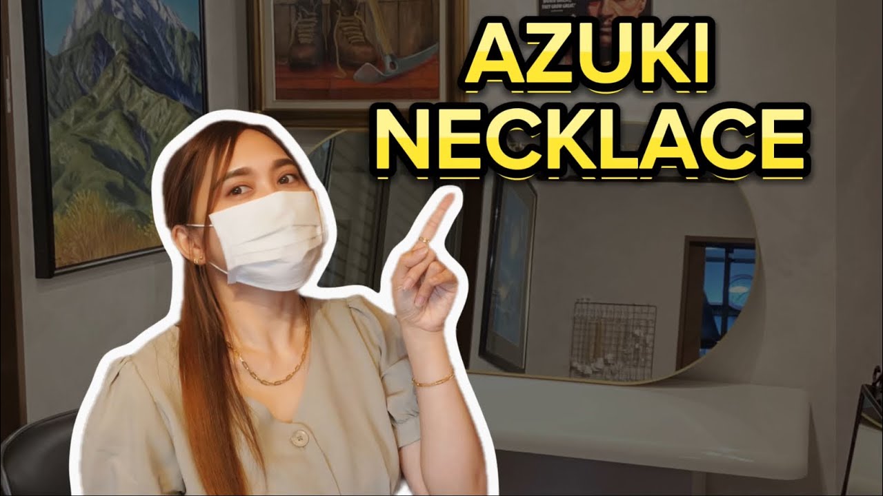 K18 Azuki Necklace✨ From 45cm-55cm