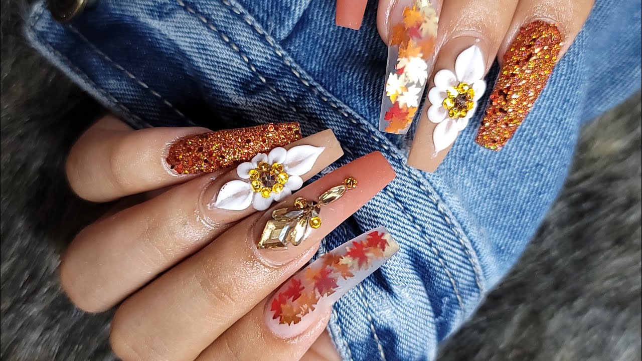 Diseño de Uñas para otoño Moderno