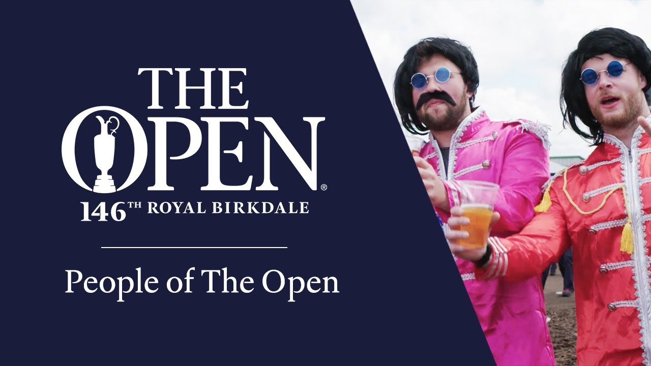 People of The 146th Open at Royal Birkdale