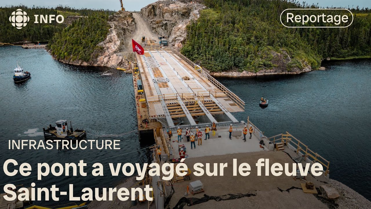 Prolongement de la R-138 : un pont parcourt 1000 km sur les eaux