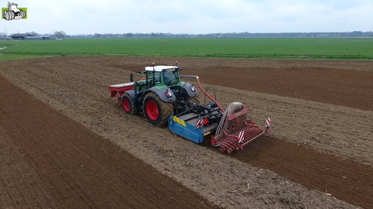 Volop voorjaarswerk bij Loonbedrijf Westerveld uit Breedenbroek