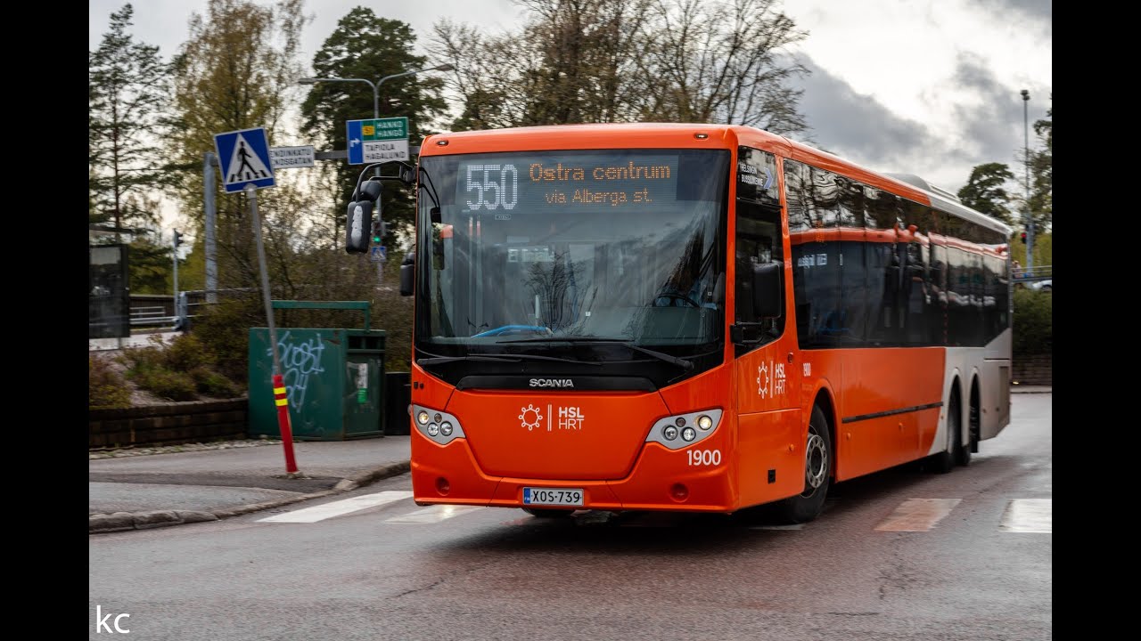 Linja 550 Westendin as - Itäkeskus M (Nopeutettu)