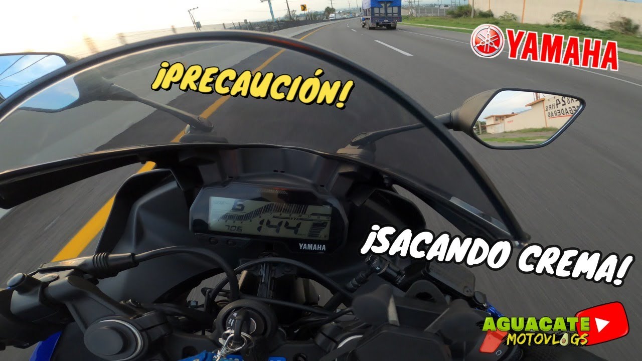 TOP SPEED🔥 YAMAHA R15 V3 2022💯😱 | Aguacate Motovlogs🥑