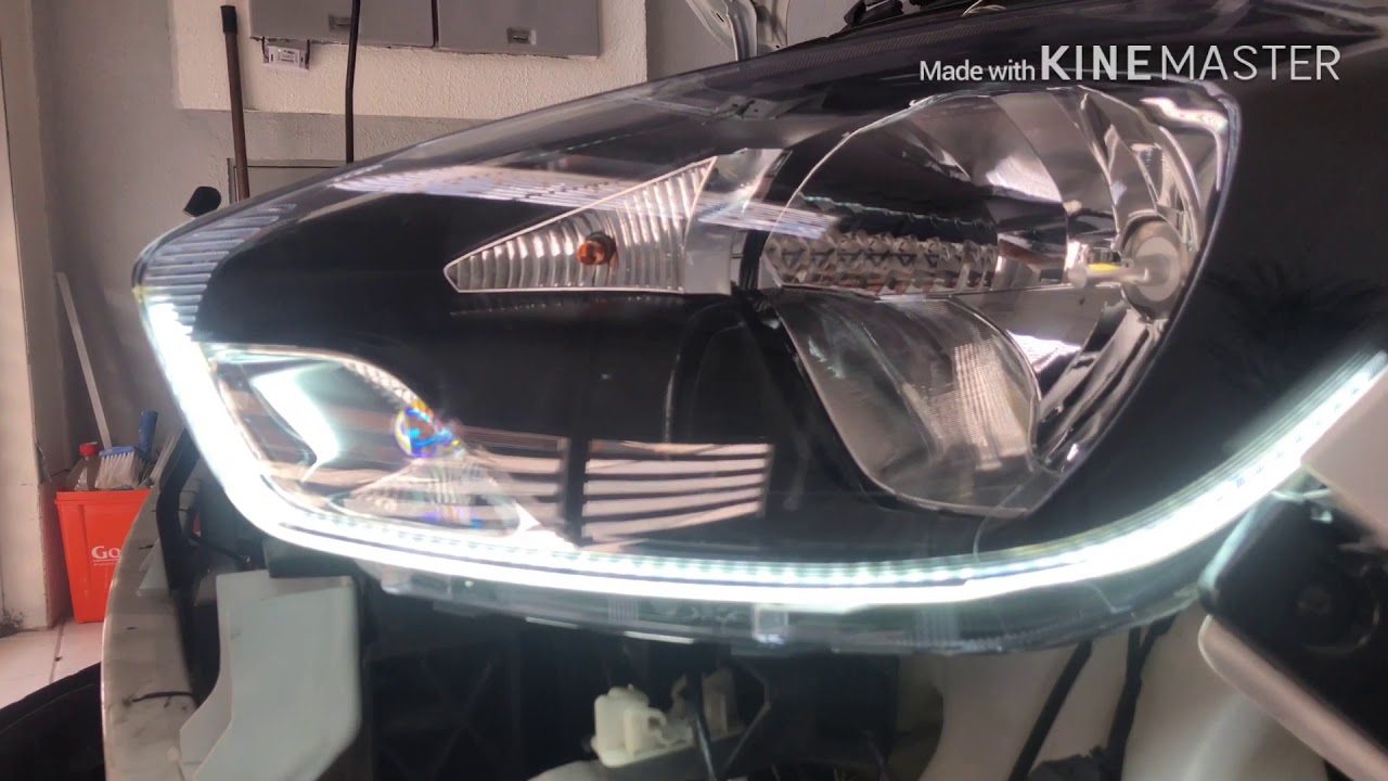 DRL no NOVO FORD KA