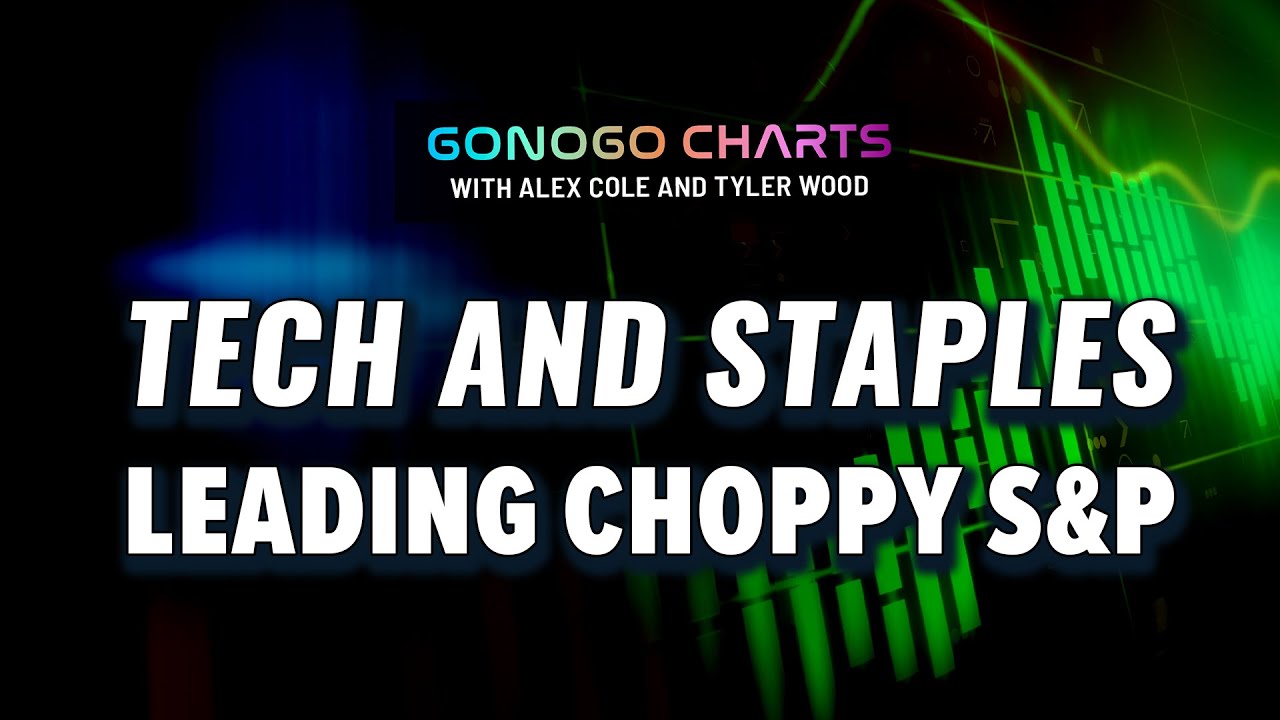 Tech and Staples Leading Choppy S&P | Tyler Wood, CMT | GoNoGo Charts (03.27.23)