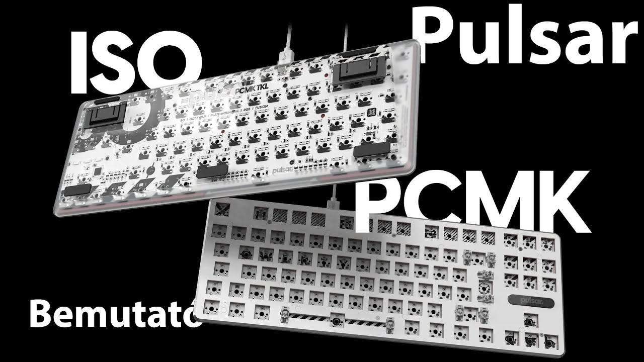 Pulsar PCMK TKL billentyűzet bemutat&oacute;