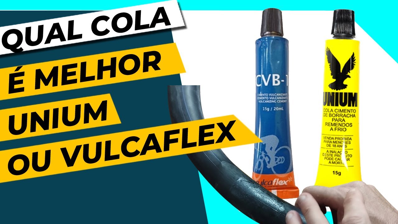 QUAL COLA PARA REMENDO DE PNEU É MELHOR UNIUM OU VULCAFLEX