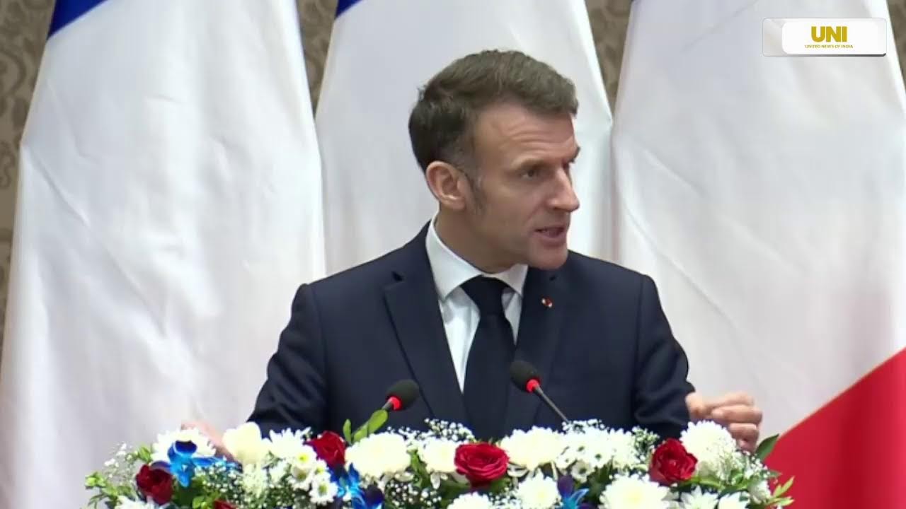 LIVE | PM Modi, French President Emmanuel Macron attend joint press meet in Mumbai.