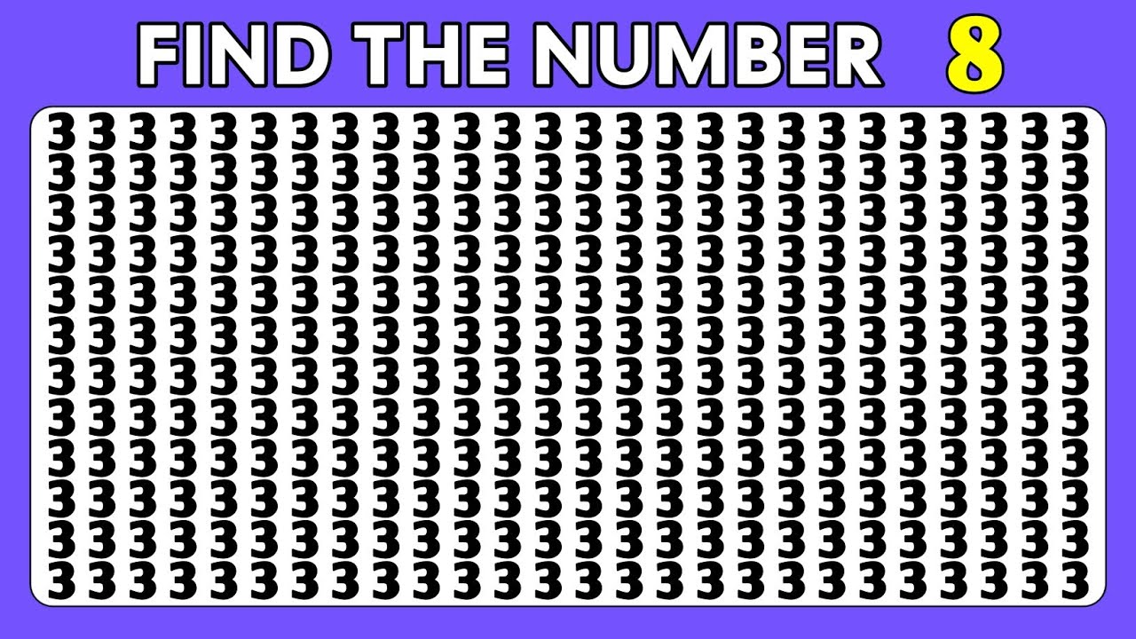 Find The Odd One Out | Eyes 👀 Visual Test | Find The Numbers, Letters and Emoji