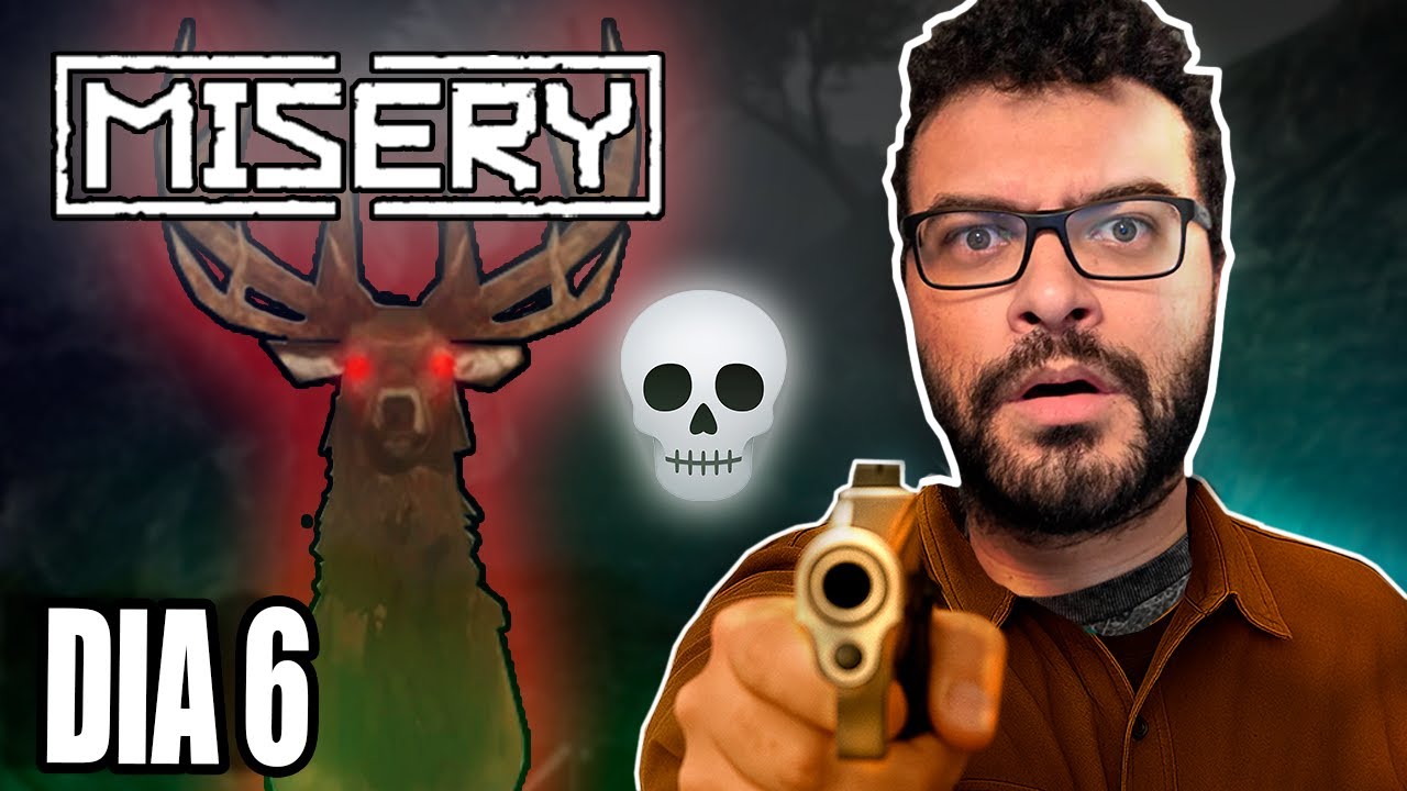 Achei as MELHORES ARMAS… e MORRI para um CERVO! – MISERY Dia 6